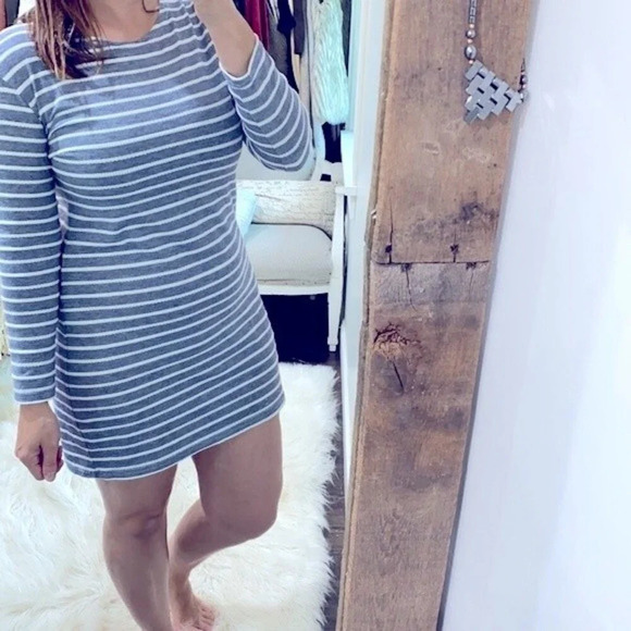 SAIL to Sable striped shirt dress size small - Picture 2 of 7